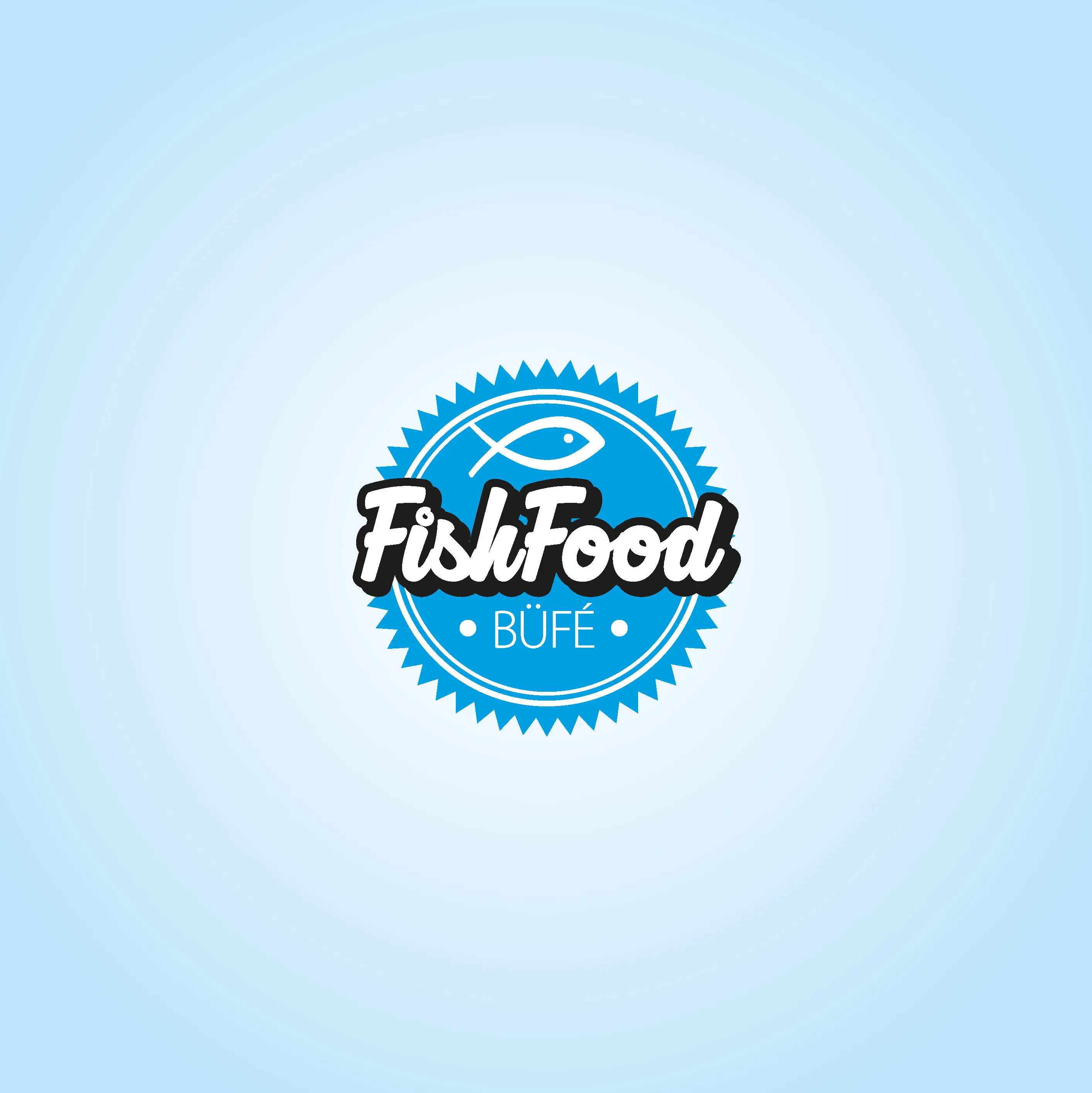 Fish Food Büfé – logóterv